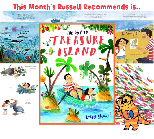 September’s Picture Book of the Month - The Way to Treasure Island