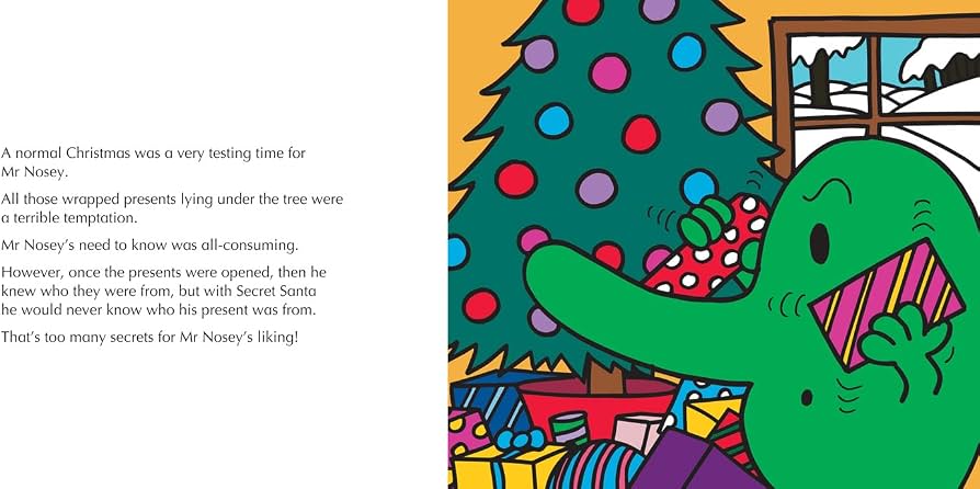 Mr. Men Little Miss Secret Santa by Roger Hargreaves