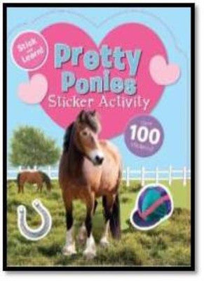 Pretty Ponies Sticker Activity Book with 100 stickers
