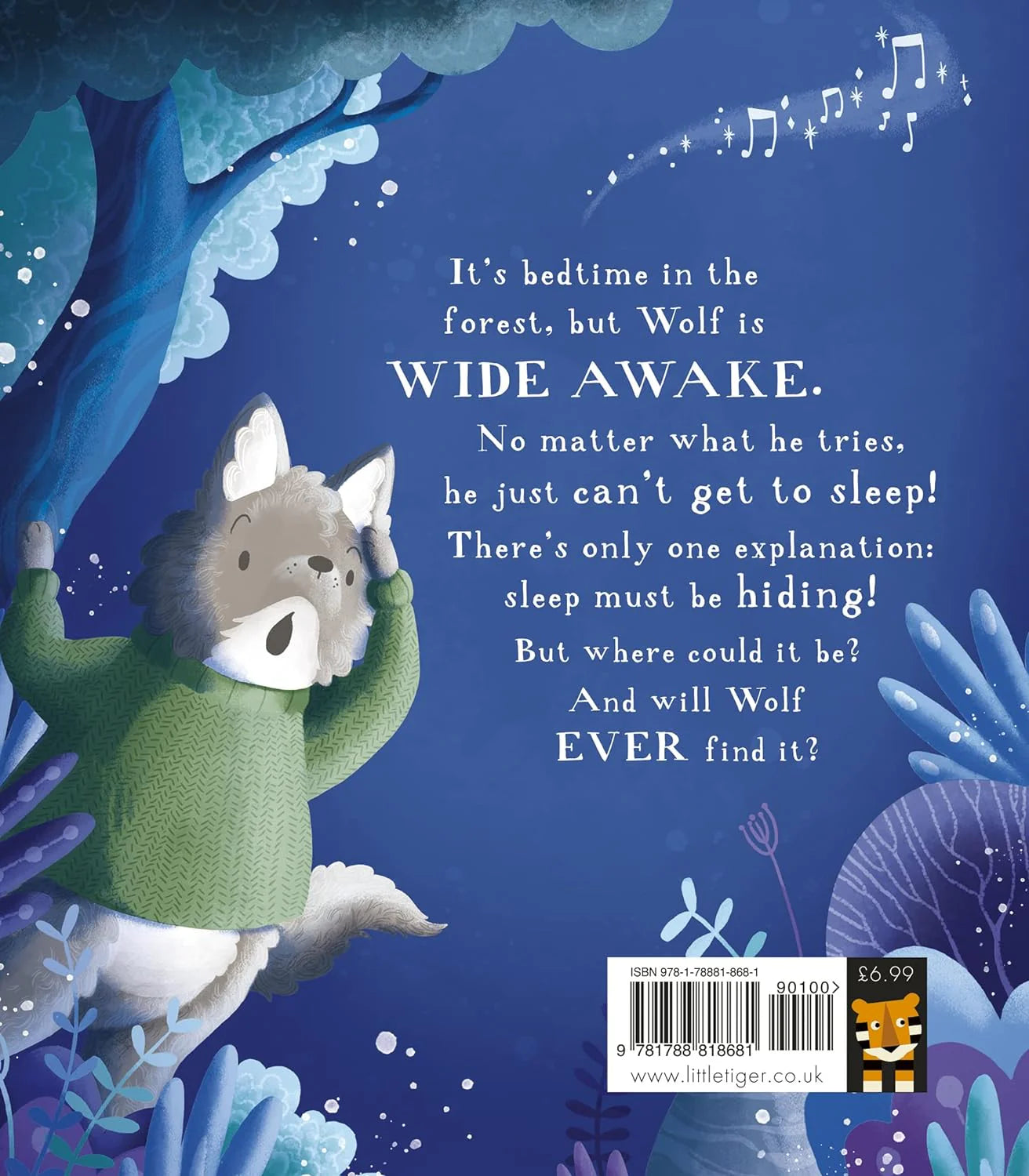 Wide Awake Wolf - Will He Ever Find Sleep?