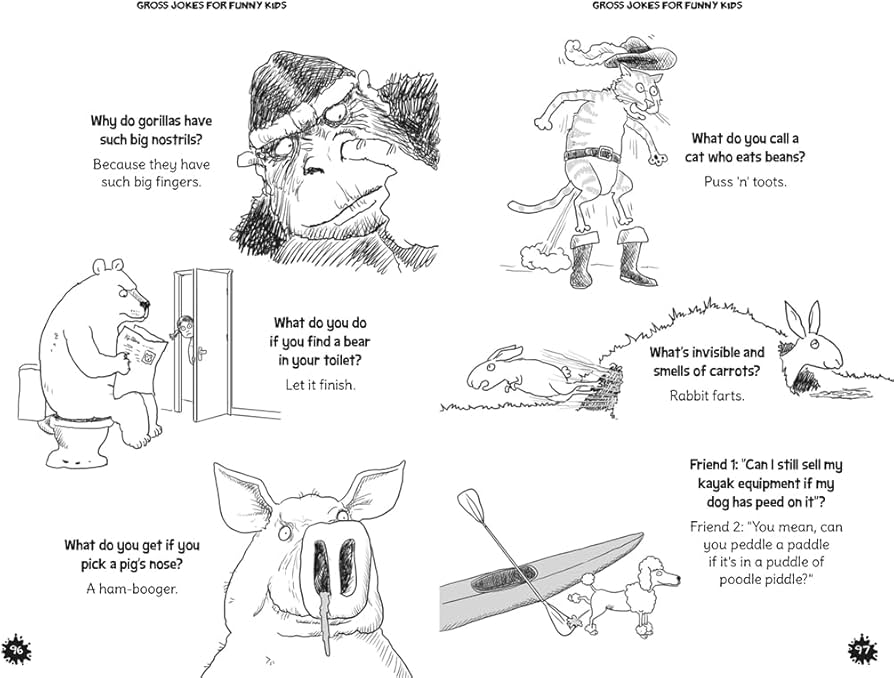 Gross Jokes for Funny Kids