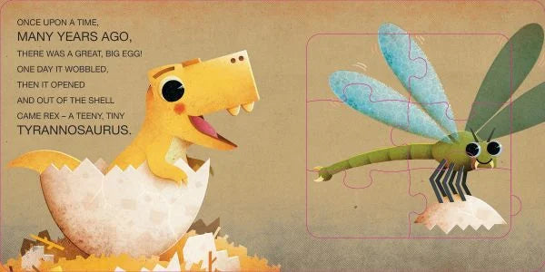 Where’s Your Mommy, T-Rex? My First Jigsaw Book