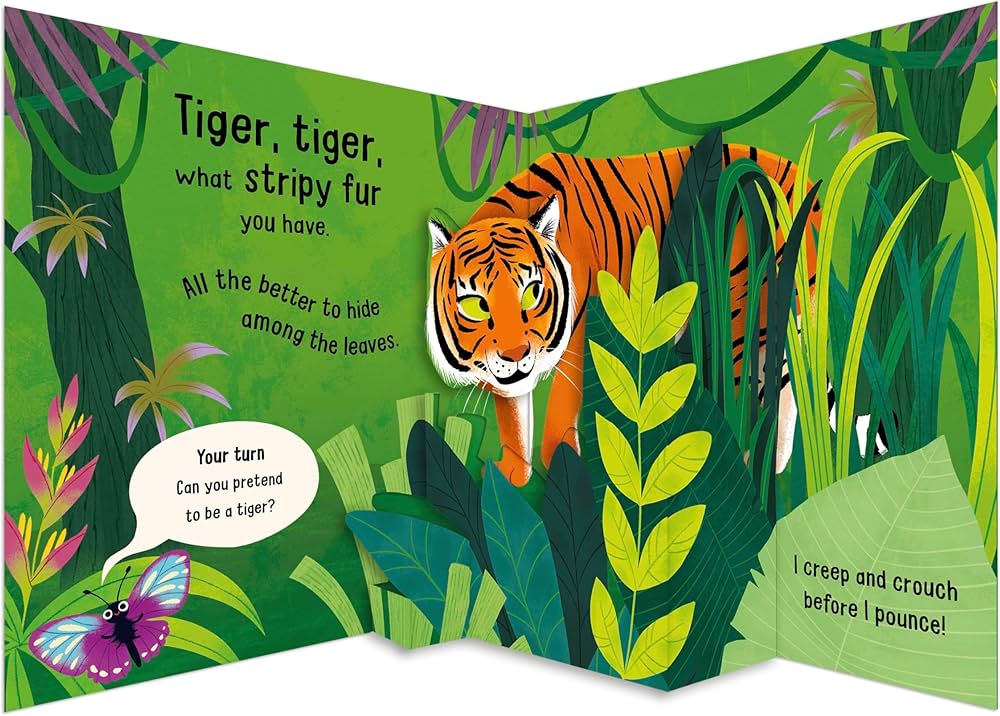 Peep & Pop Tiger, Tiger - Five Fun Pop-Ups Board Book