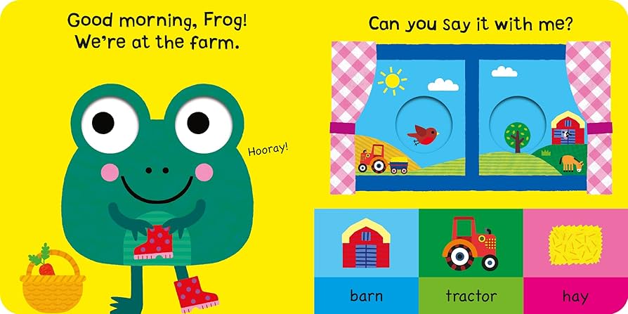 The Googlies - Frog at the Farm (Board Book) by Jo Lodge