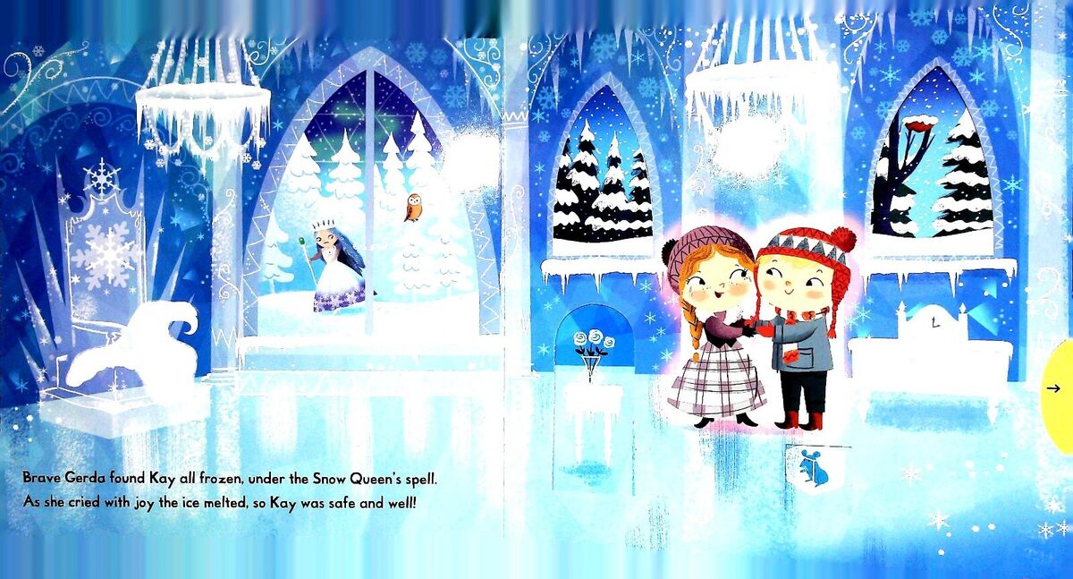 The Snow Queen - First Stories PUSH PULL SLIDE (Board Book)