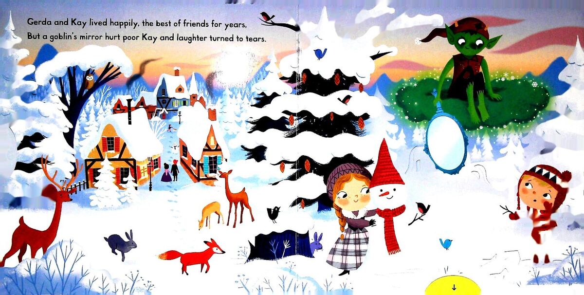 The Snow Queen - First Stories PUSH PULL SLIDE (Board Book)