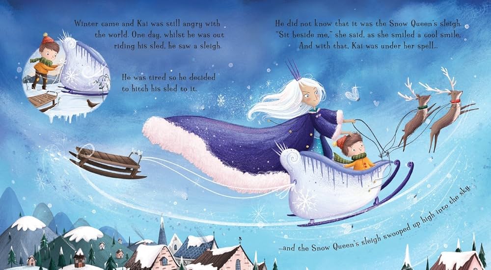 The Snow Queen - First Stories PUSH PULL SLIDE (Board Book)
