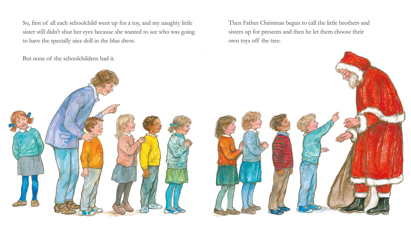 My Naughty Little Sister and Father Christmas by Dorothy Edwards & Shirley Hughes
