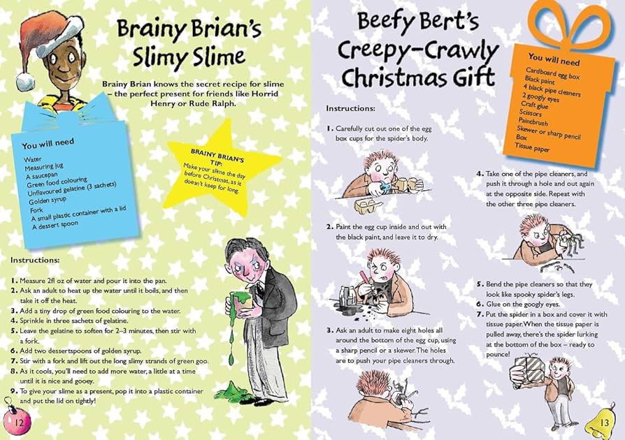 Horrid Henry’s Crafty Christmas - Thing to Make & Do