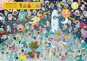 Where’s the Space Poo? An Out of this World Search & Find