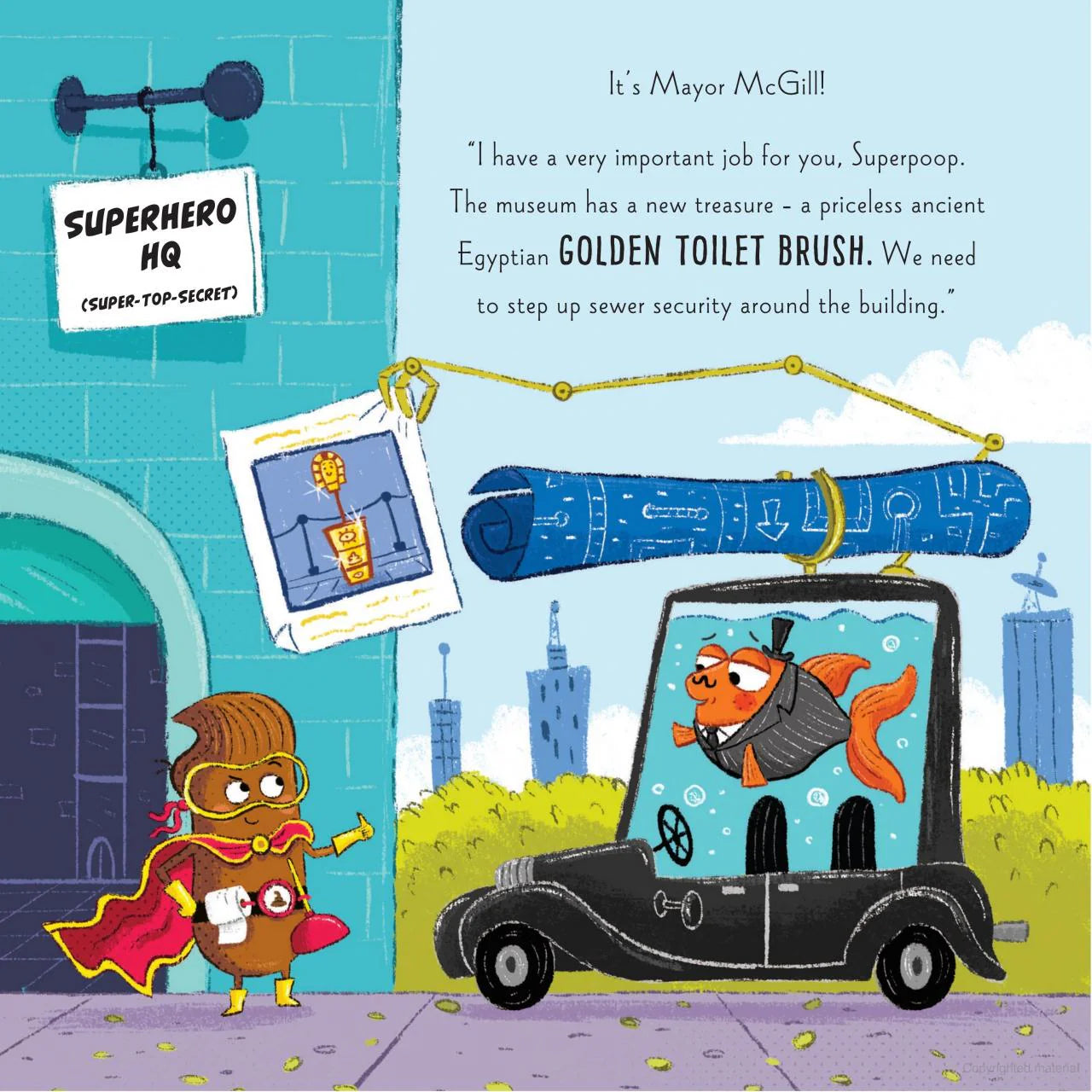 Superpoop Needs a Number Two by Sam Harper & Chris Jevons (Poo)