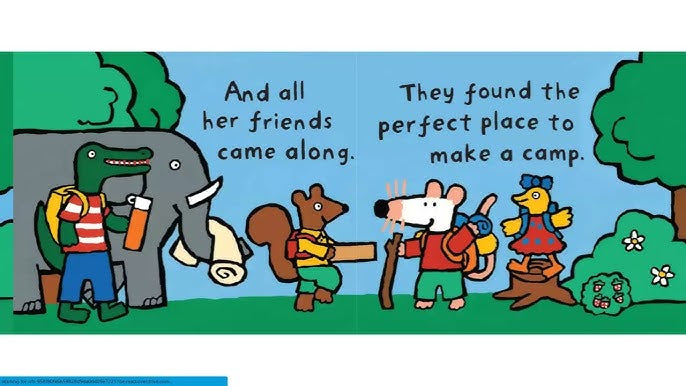 Maisy Goes Camping - A Maisy First Experiences Book by Lucy Cousins