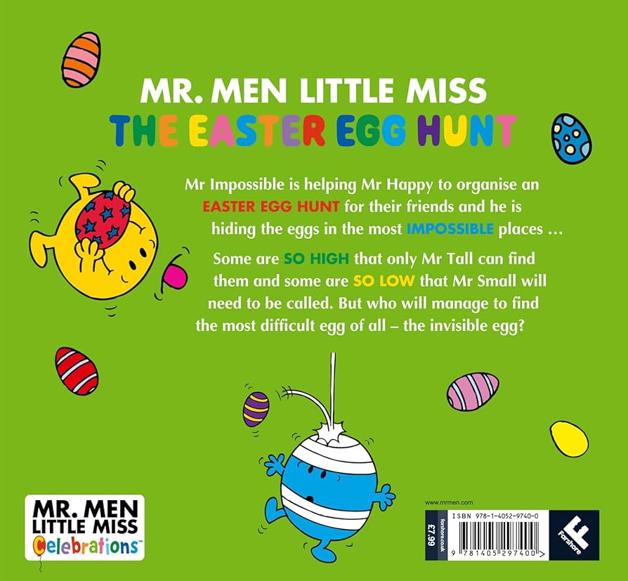 Mr. Men Little Miss The Easter Egg Hunt by Roger Hargreaves