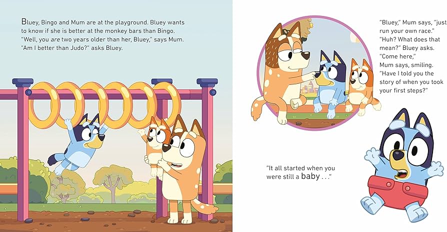 Bluey - Baby Race