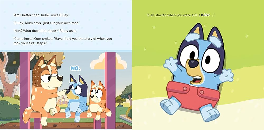 Bluey - Baby Race