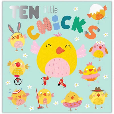 Ten Little Chicks - A Picture Counting Book with Shiny Cover