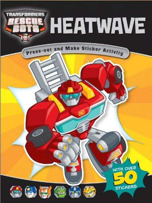 Transformers Rescue Bots - Heatwave Sticker Book