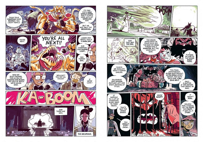 Fantasy Sports No. 3 - The Green King by Sam Bosma (Hardback Comic)