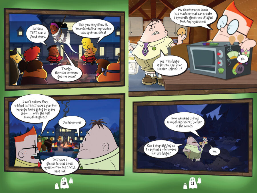 Captain Underpants Marauding Monsters (from the creator of Dogman) With Stickers!