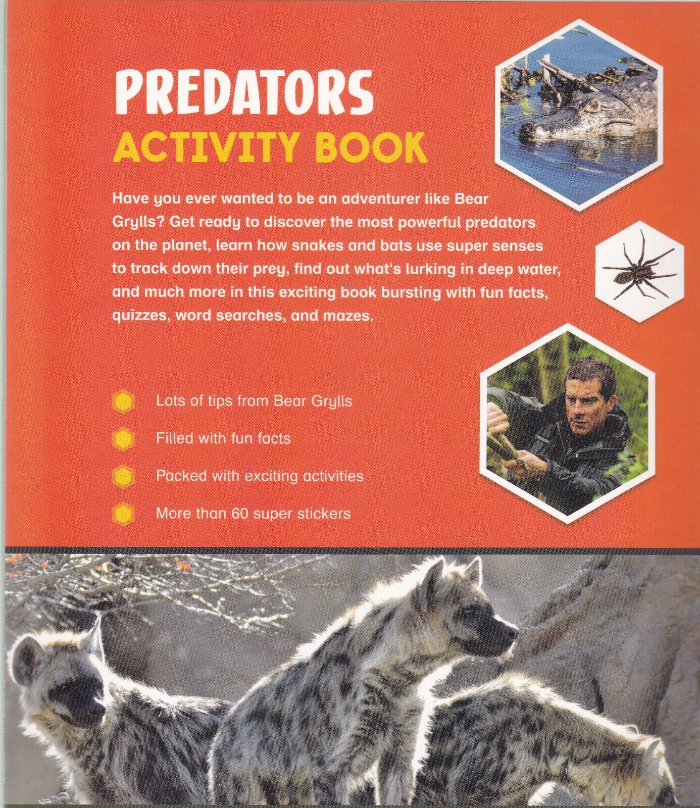 Bear Grylls Predators Sticker Activity Book