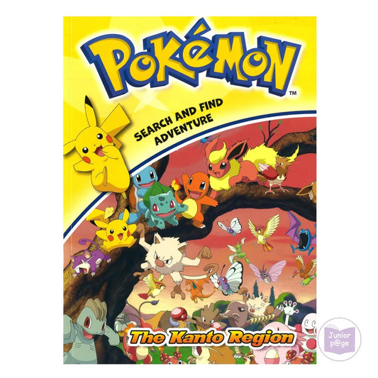 Pokémon Search and Find Adventure - The Kanto Region