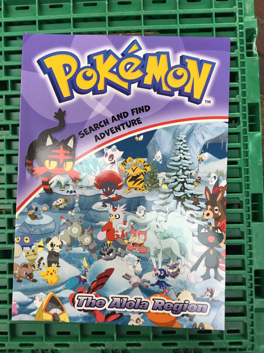 Pokémon Search and Find Adventure - The Alola Region