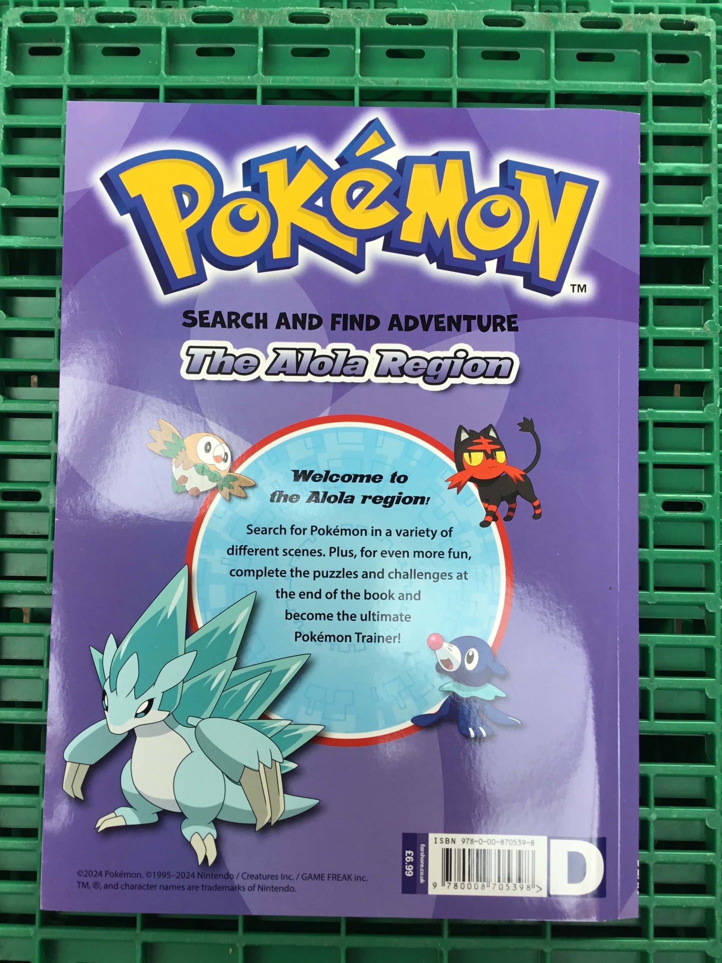 Pokémon Search and Find Adventure - The Alola Region