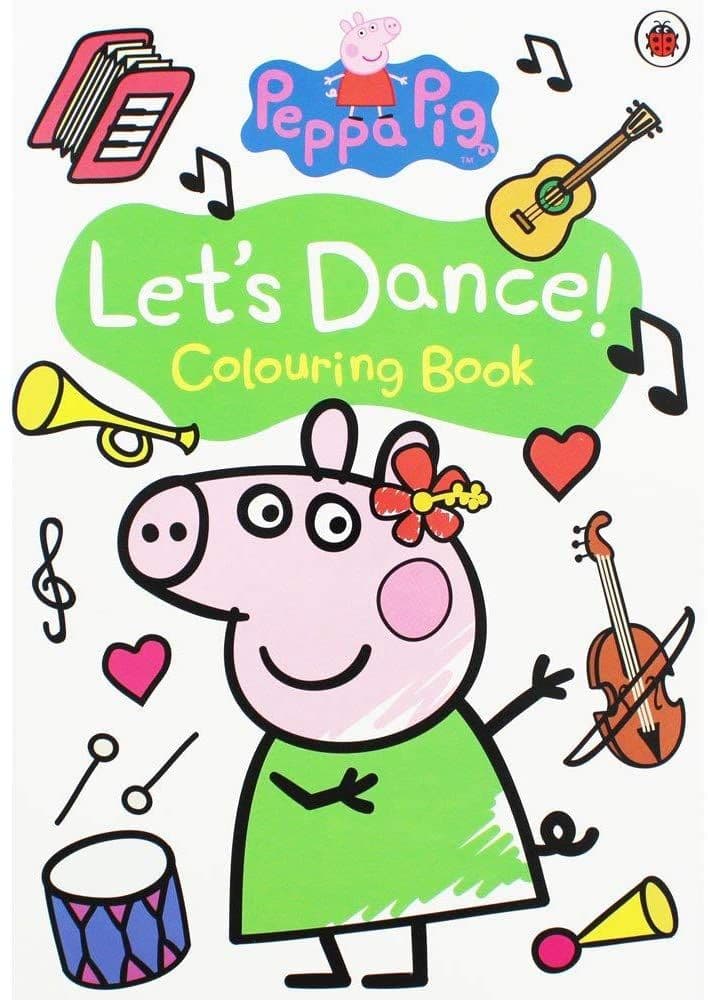 Peppa Pig Let’s Dance Colouring Book