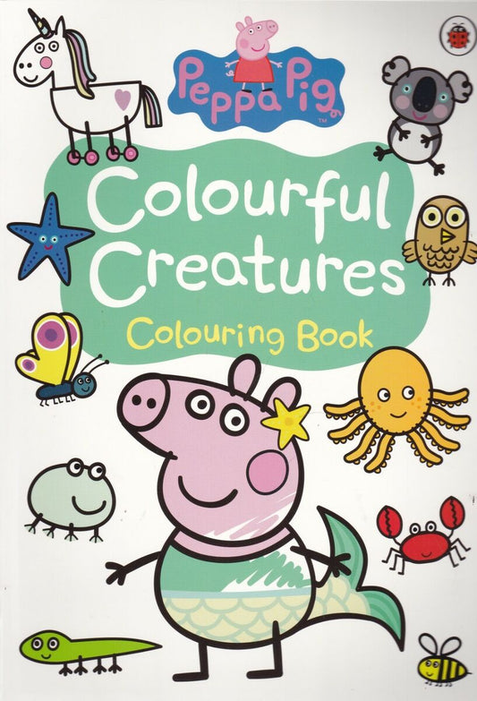 Peppa Pig Colurful Creatures Colouring Book