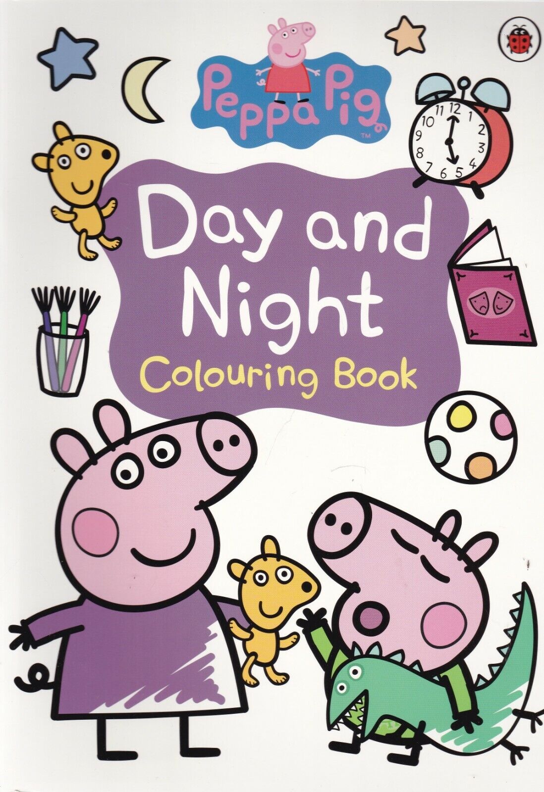 Peppa Pig Day and Night Colouring Book