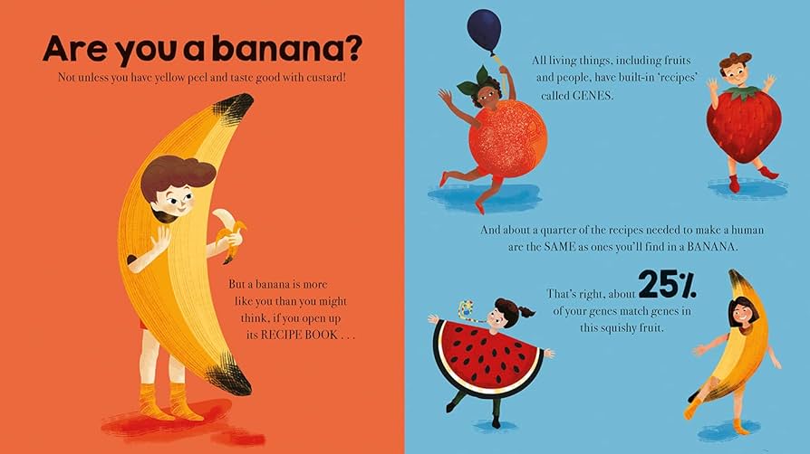 You are 25% Banana by Susie Brooks (Discover the Science of what makes you YOU!)
