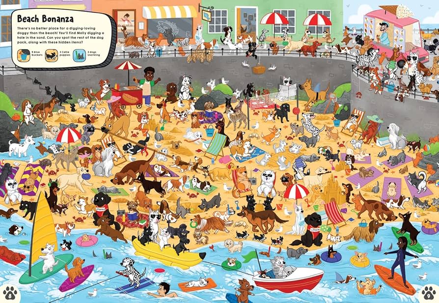 A Puptastic Search & Find - Where’s my Doggy?