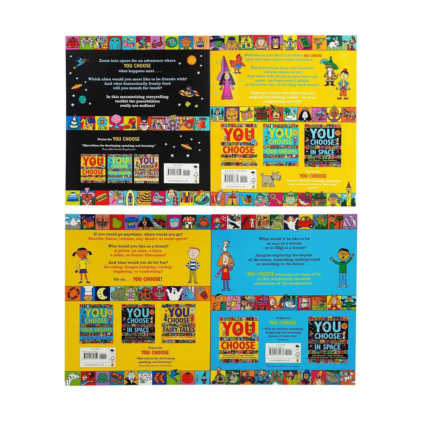You Choose by Nick Sharratt & Pippa Goodheart