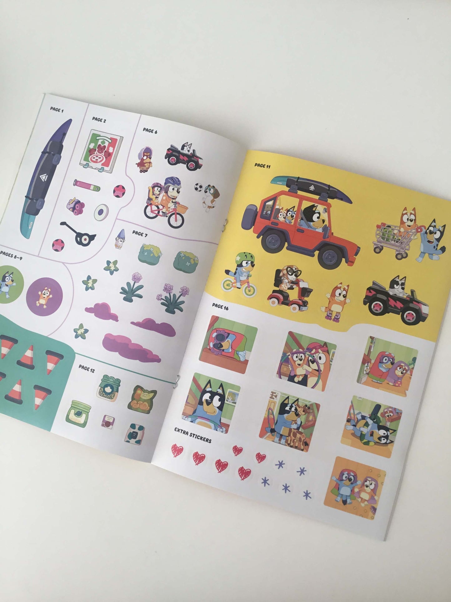 Bluey Sticker Activity Book - Beep Beep! (with over 60 stickers)