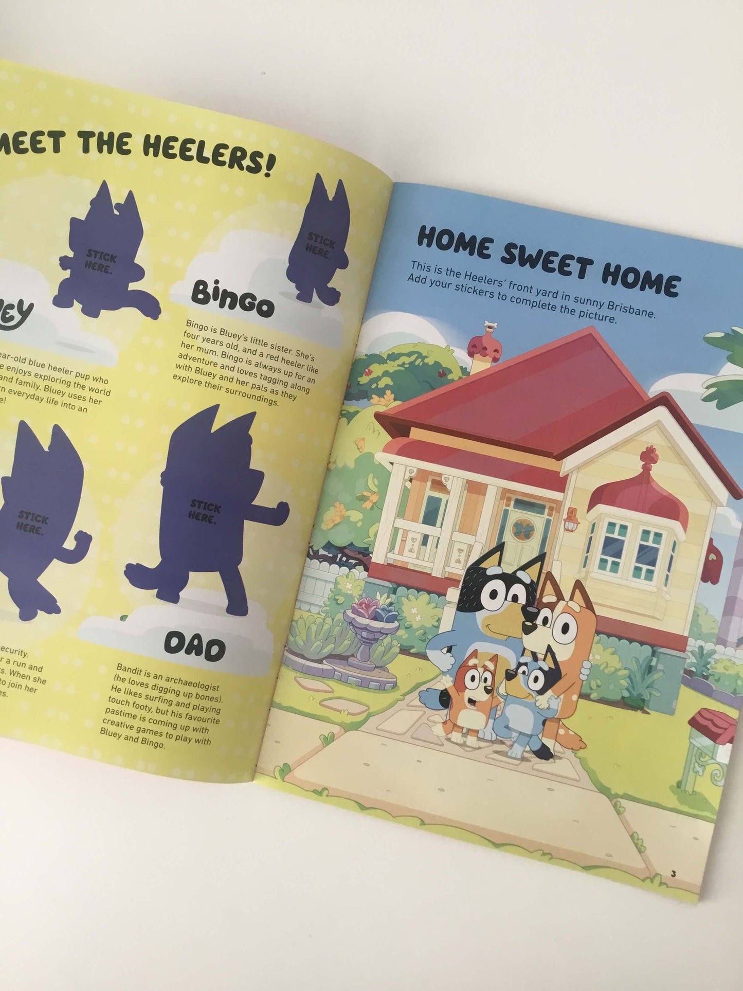 Bluey Sticker Activity Book - Time to Play! (with over 80 stickers)