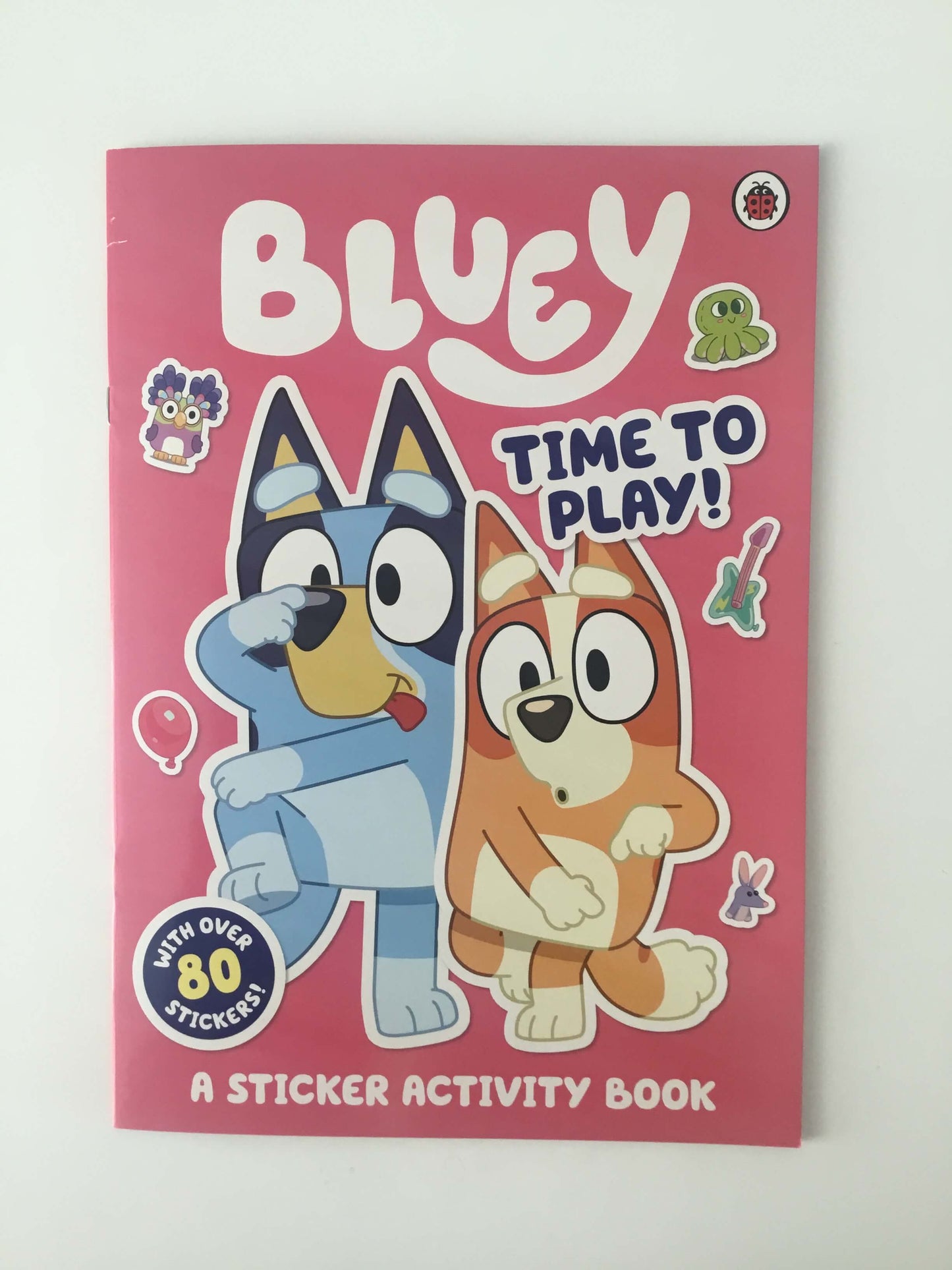 Bluey Sticker Activity Book - Time to Play! (with over 80 stickers)