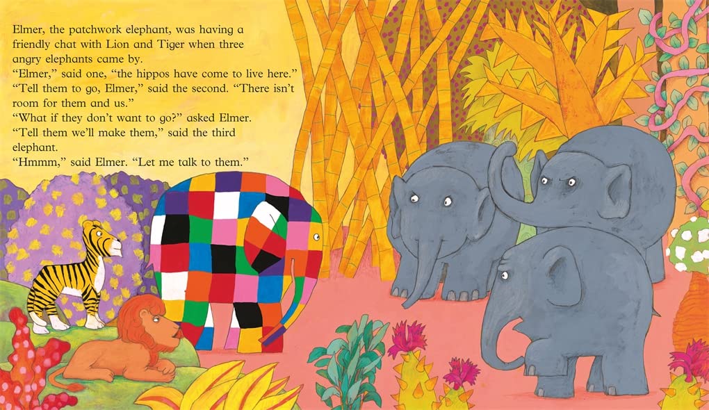 Elmer and the Hippos by David McKee