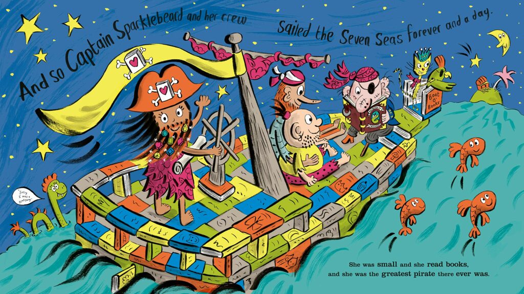 Captain Sparklebeard by Timothy Knapman & Sam Lloyd