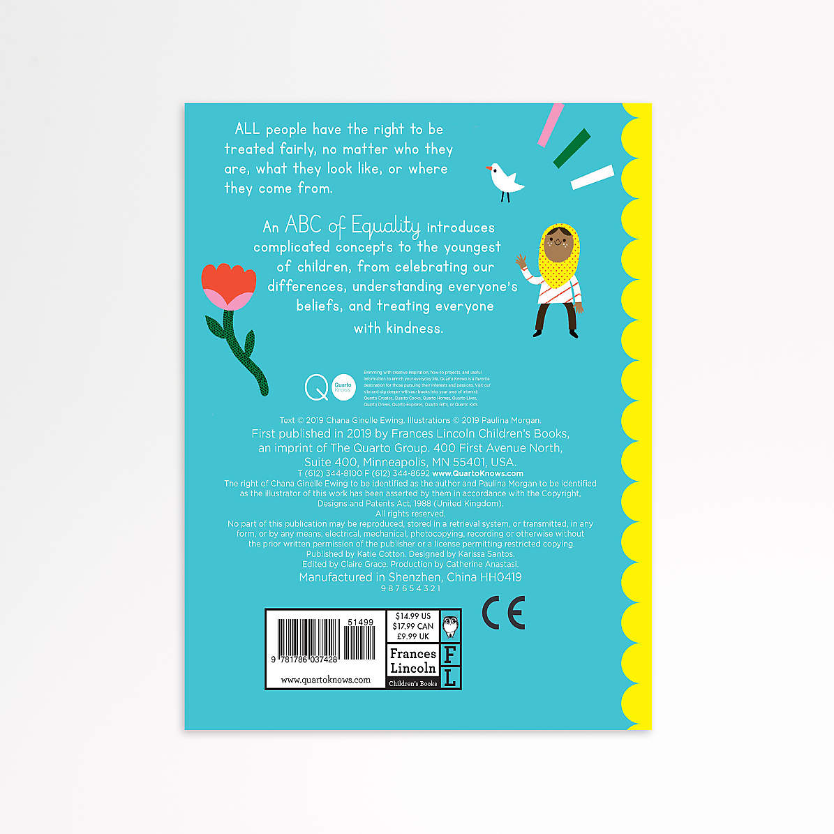 An ABC of Equality by Chana Ginelle Ewing & Paulina Morgan