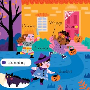 Halloween - My World in 100 Words (with sparkly cover) Board Book