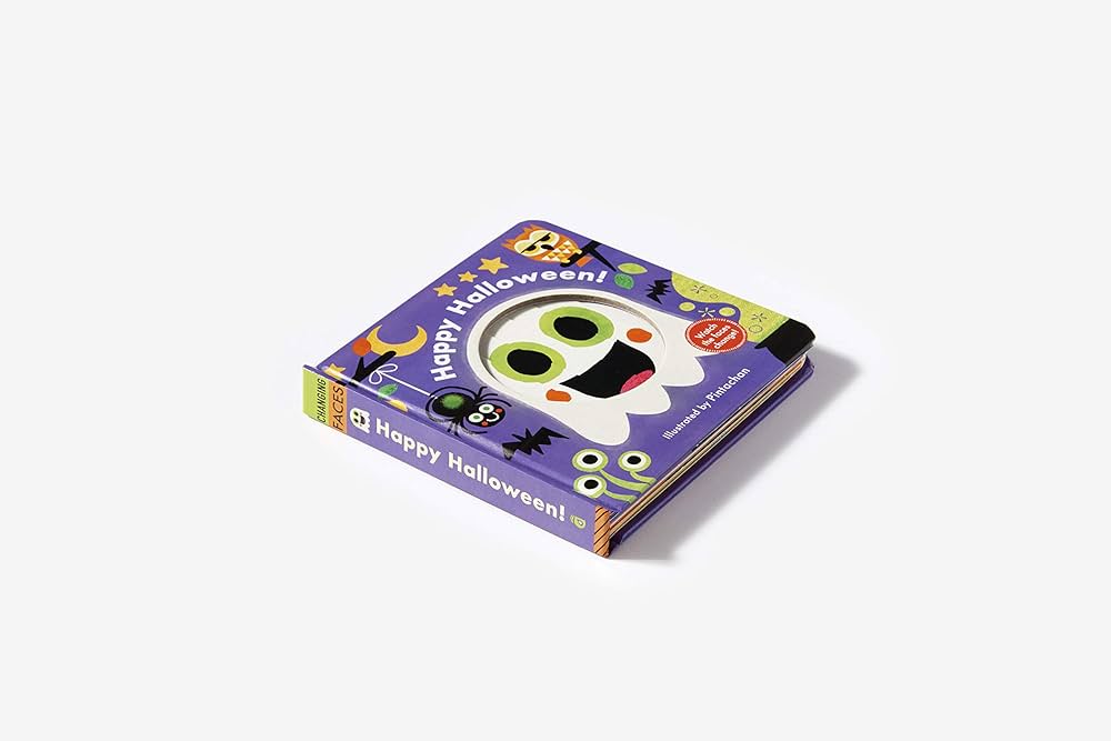 Happy Halloween Changing Faces Board Book