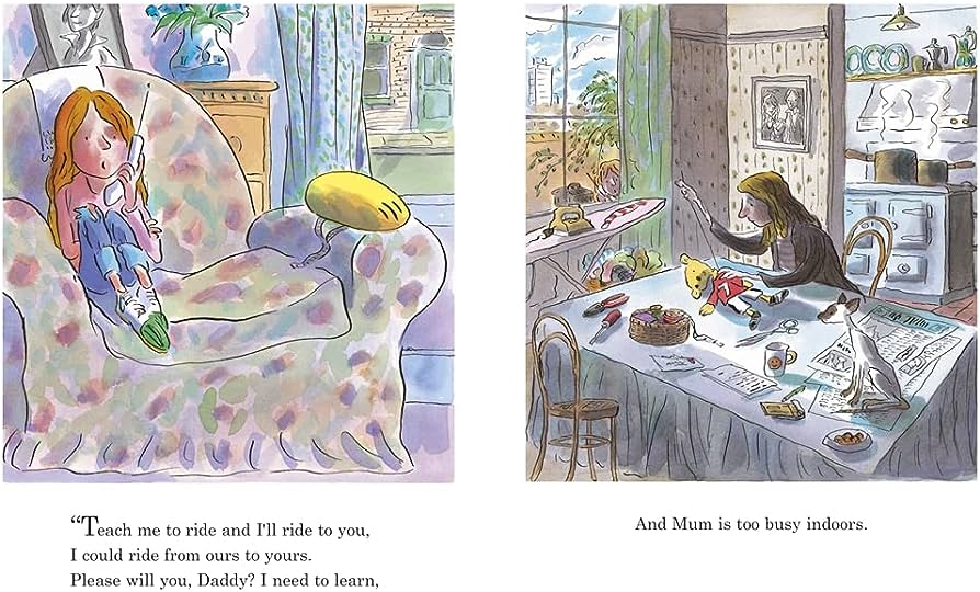 Daddy, Don’t Let Go! by Jeanne Willis & Tony Ross