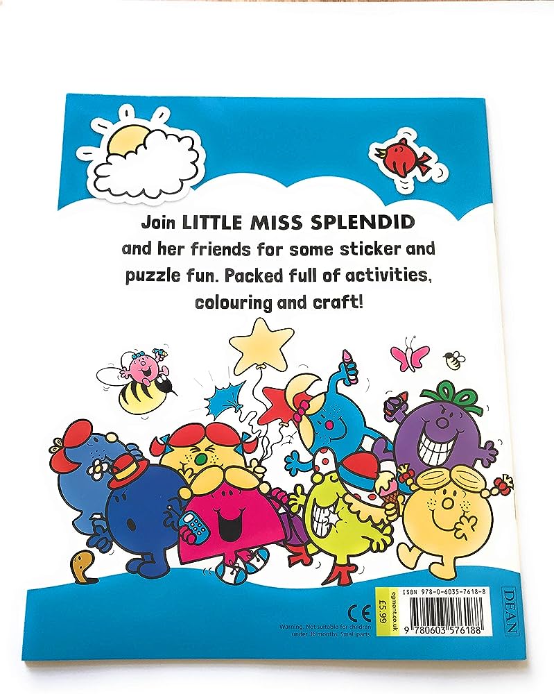Little Miss Splendid and Friends Sticker & Puzzle Fun with over 100 Stickers