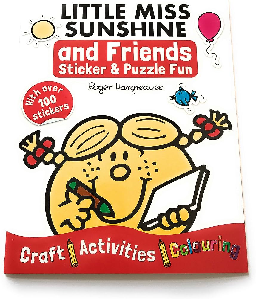 Little Miss Sunshine and Friends Sticker & Puzzle Fun with over 100 Stickers