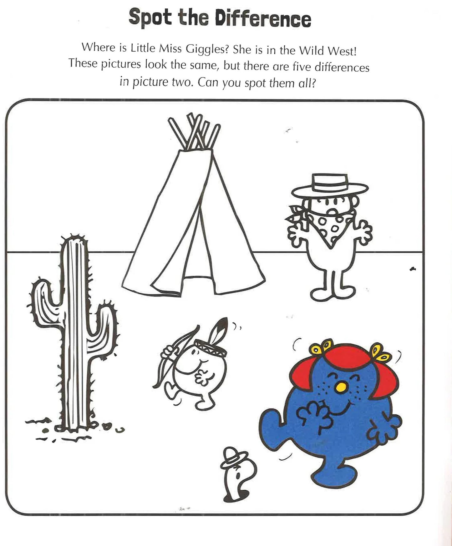 Little Miss Giggles and Friends Sticker & Puzzle Fun with over 100 Stickers
