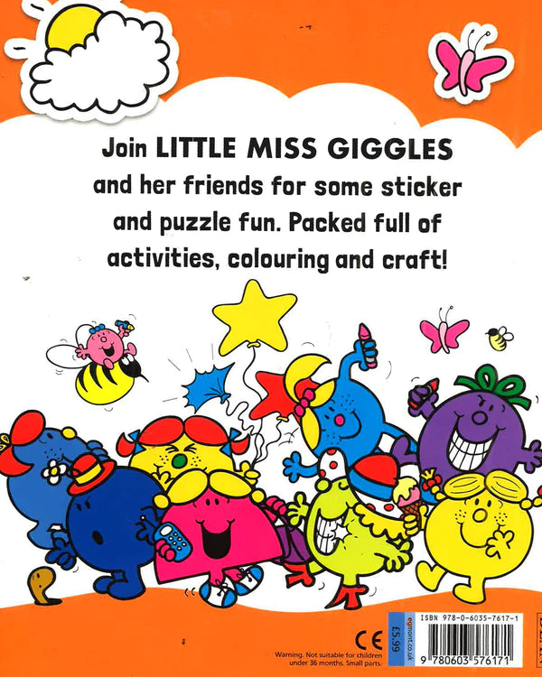 Little Miss Giggles and Friends Sticker & Puzzle Fun with over 100 Stickers