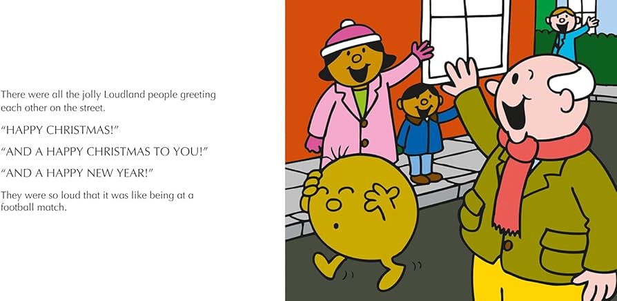 Mr. Men and the Silent Night by Roger Hargreaves