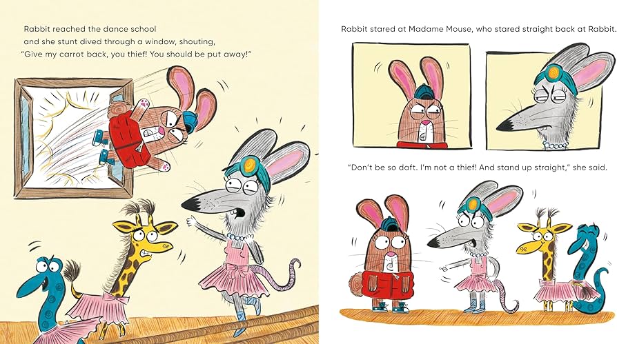 Rabbit on the Rampage by Lorna Watson