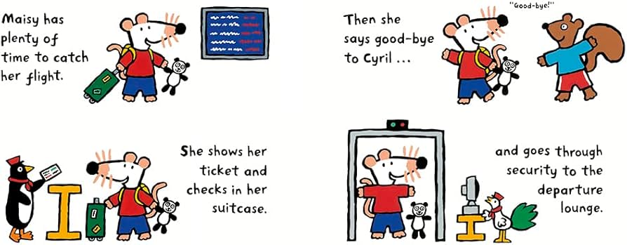 Maisy Goes by Plane - A Maisy First Experiences Book by Lucy Cousins