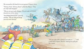 The Little Bookshop and the Origami Army by Michael Foreman